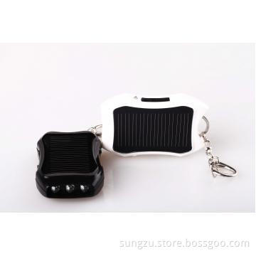 Solar Mini Powered Smartphone Battery Charger With Keychain 1200mah